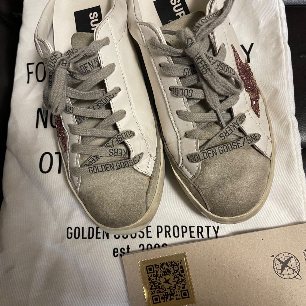Golden glose slide Sneakers - Picture 5 of 5